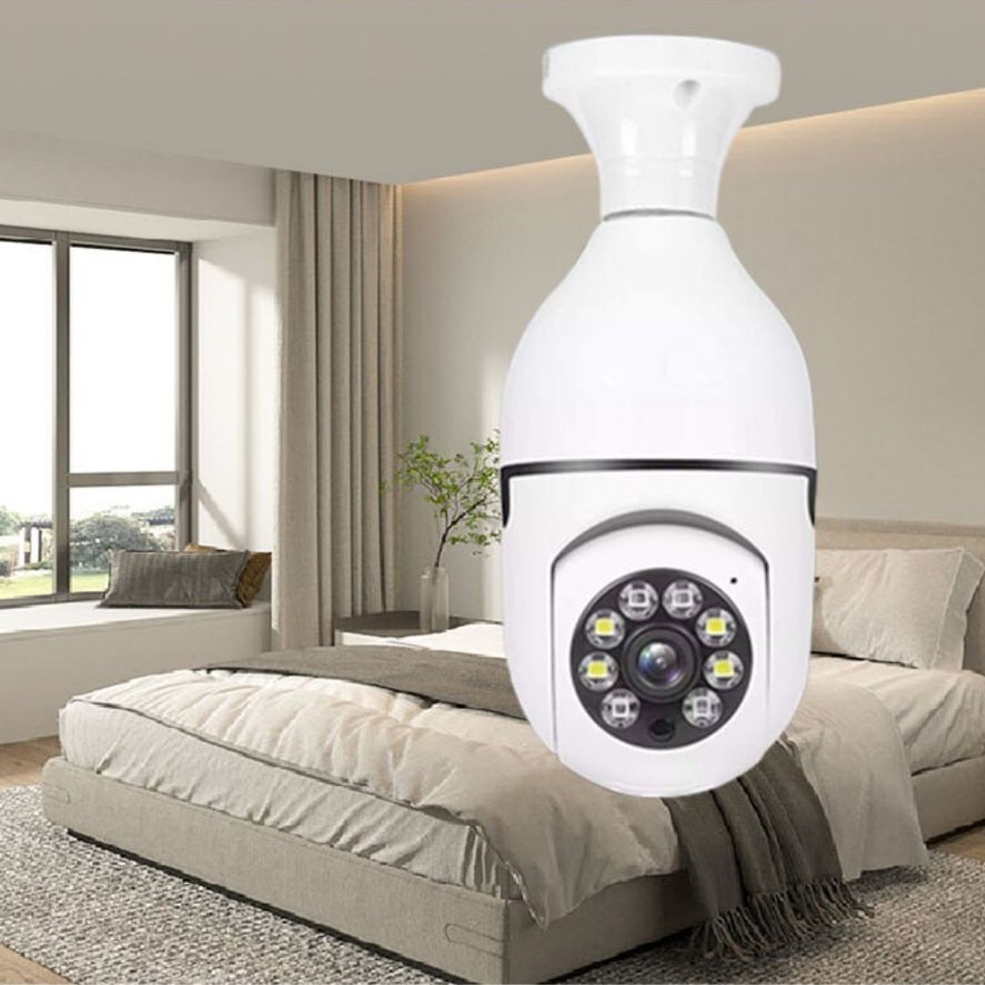 Caméra de surveillance intelligente Ampoule | CaméraGuard™