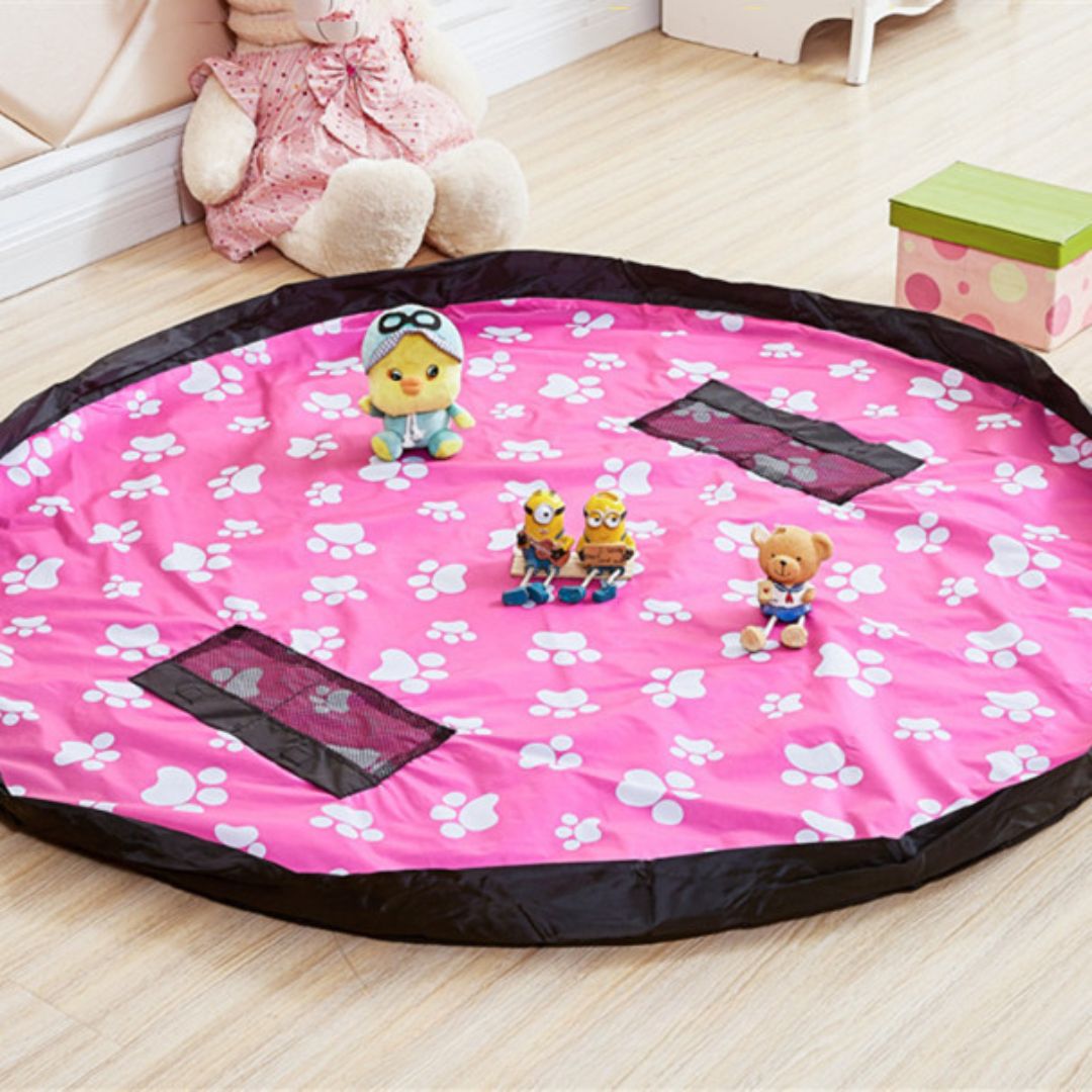 Sac de rangement rapide et tapis de jeu | Play-n-Pack Storage™