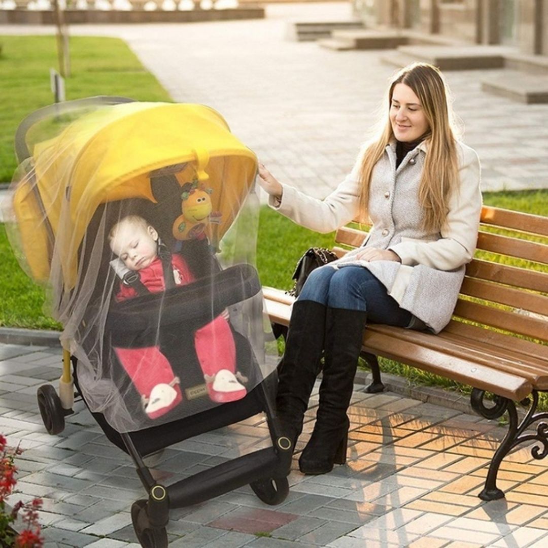 Bouclier Moustiquaire pour poussette | BabyMosquitoShield™