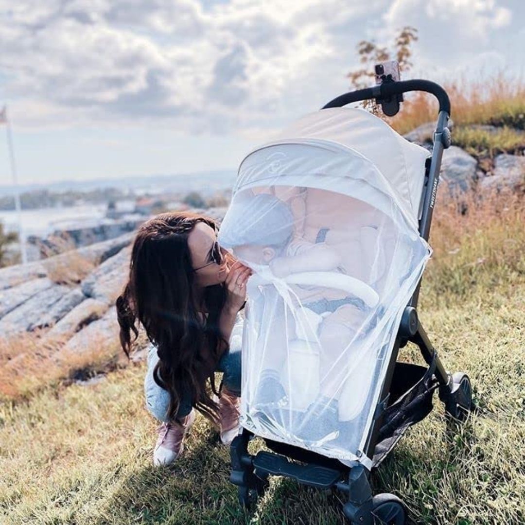 Bouclier Moustiquaire pour poussette | BabyMosquitoShield™