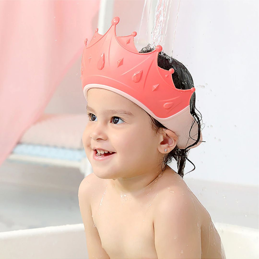Chapeau-Bouclier pour bébé | BabyShampoo-Hat™