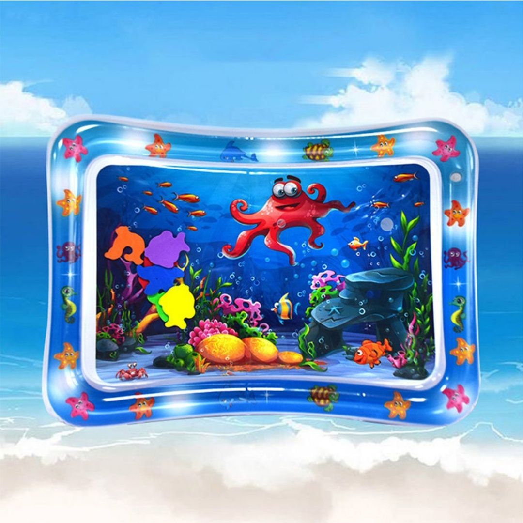 Tapis interactif d'eau gonflable | Baby AquaFun™