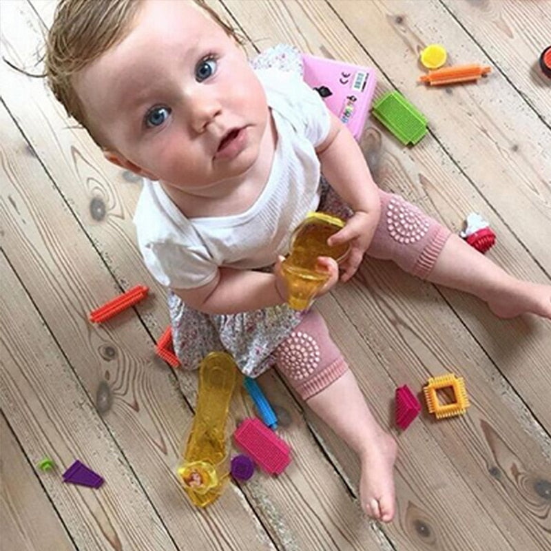 Genouillères antidérapantes (ensemble de 2 paires) | Baby-KneeBrace™