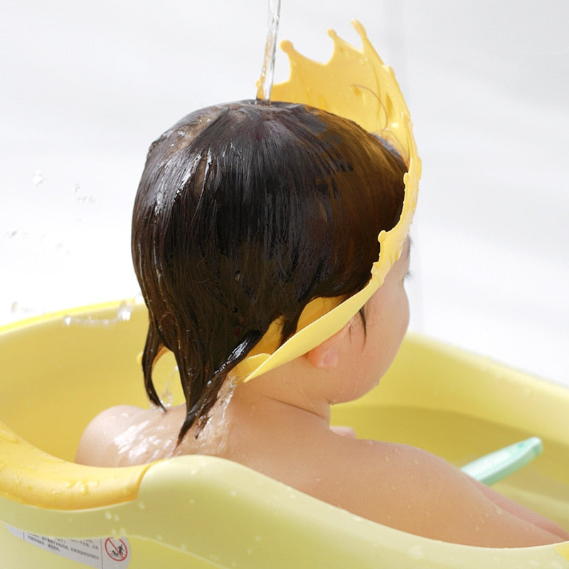 Chapeau-Bouclier pour bébé | BabyShampoo-Hat™