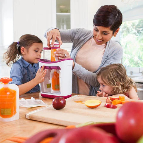 Machine pour conservation de purée pour bébé | SQUEEZE-STATION™